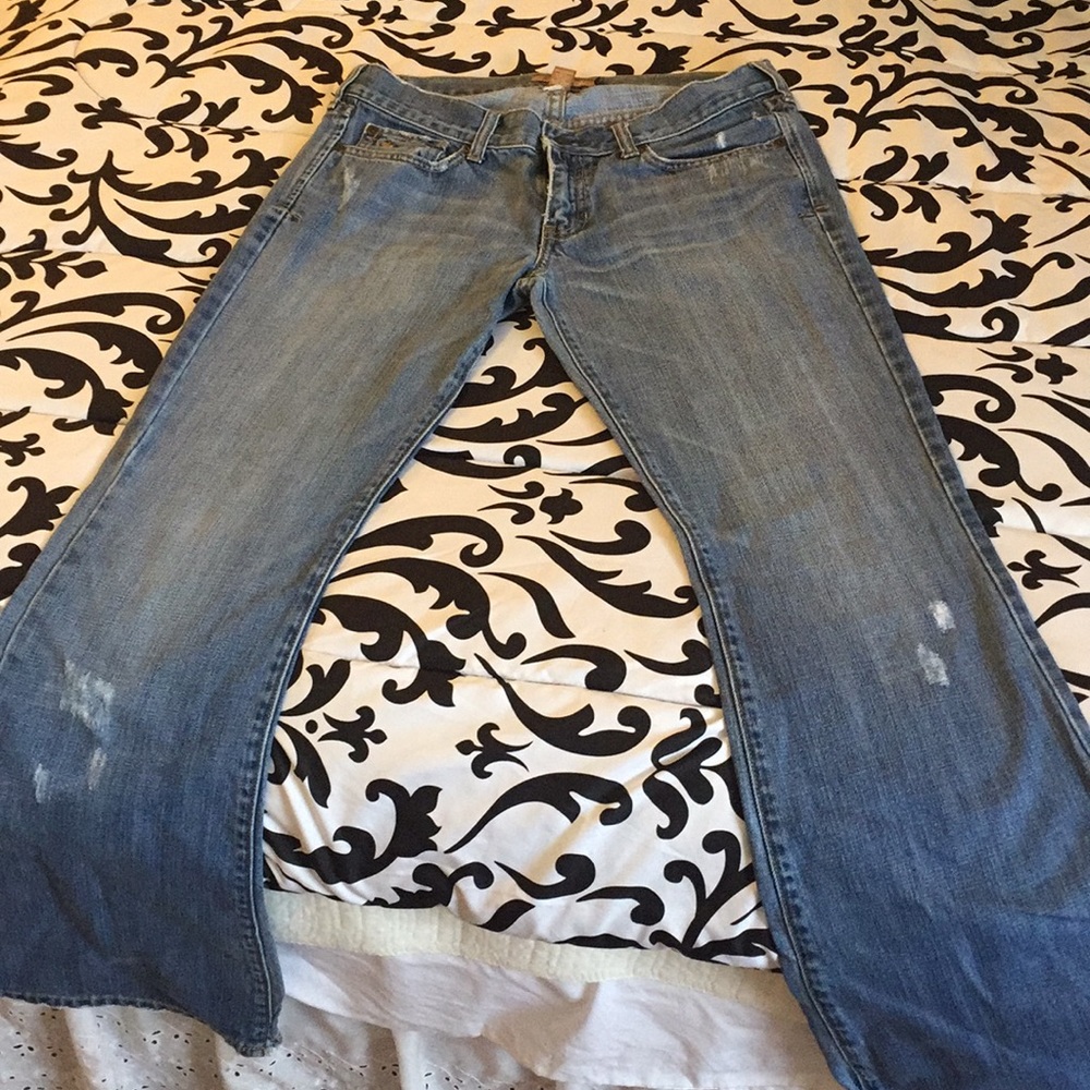 Abercrombie and Fitch medium wash jeans
